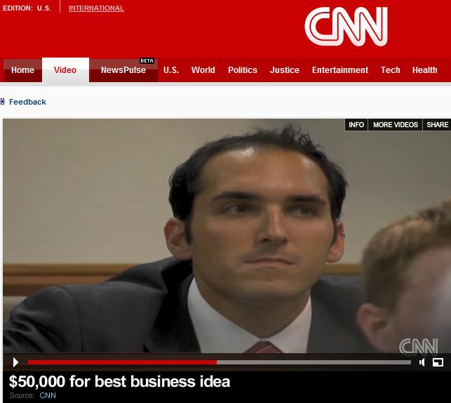CNN Live with UGA&#39;s Top Entrepreneur - cnn-live